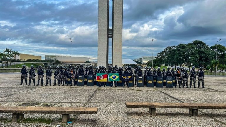 Policiais Militares do RS completam 10 dias de serviços em Brasília