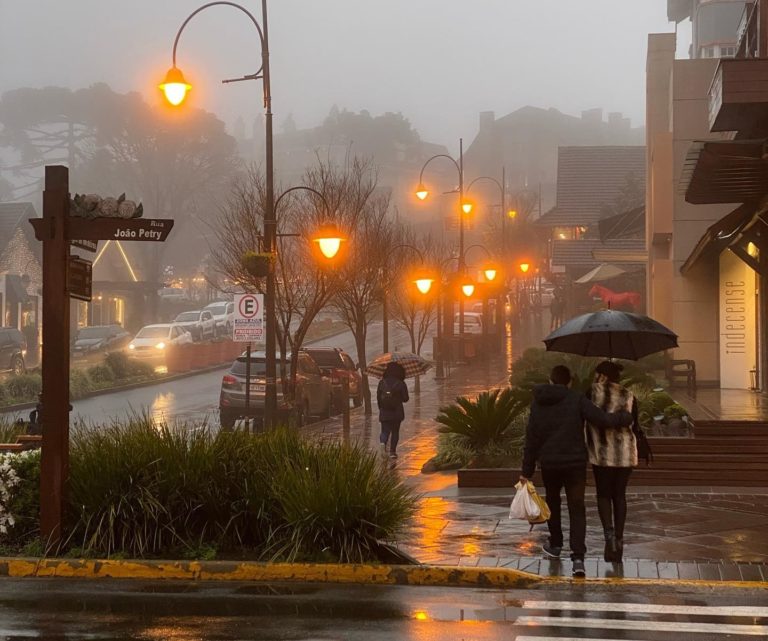 Defesa Civil emite alerta para temporais na Serra Gaúcha
