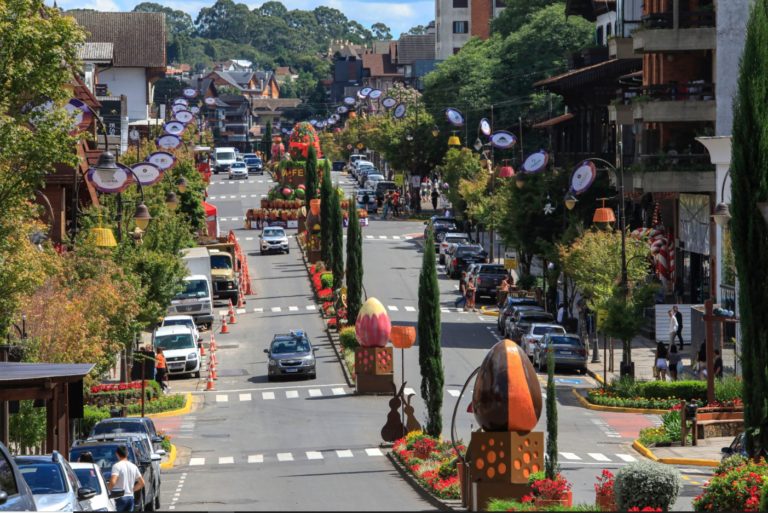 Gramado está entre os cinco destinos brasileiros com mais reservas para o feriado de Tiradentes