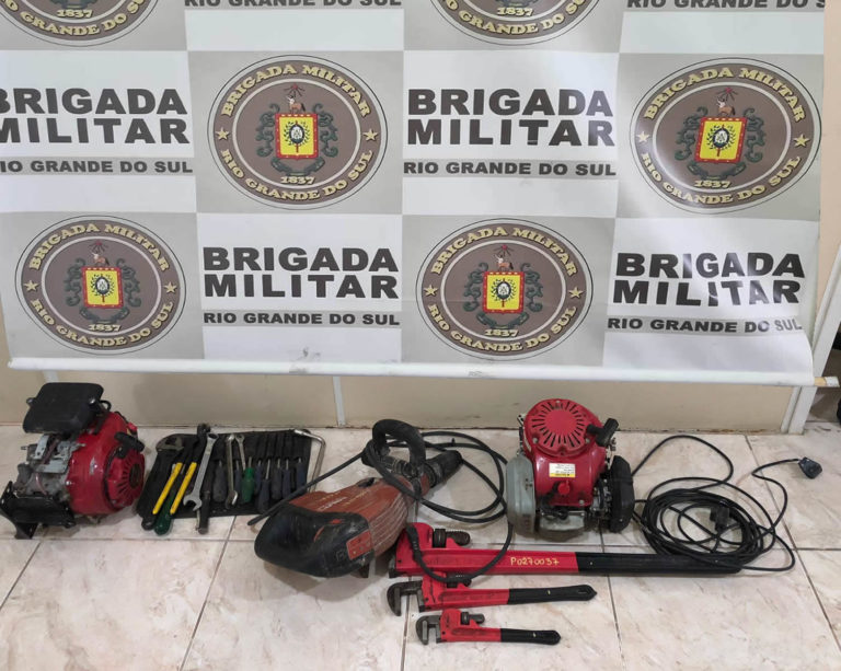 Dois suspeitos por furto de ferramentas são presos em Gramado