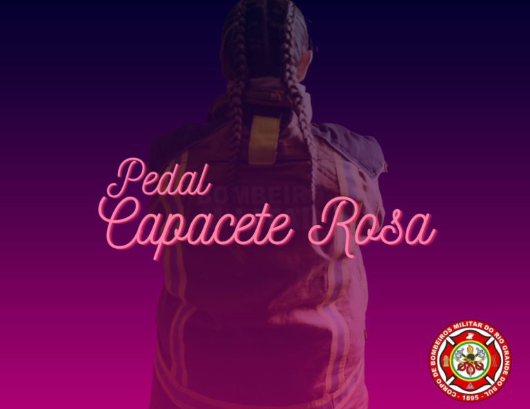 Bombeiros promove o Capacete Rosa