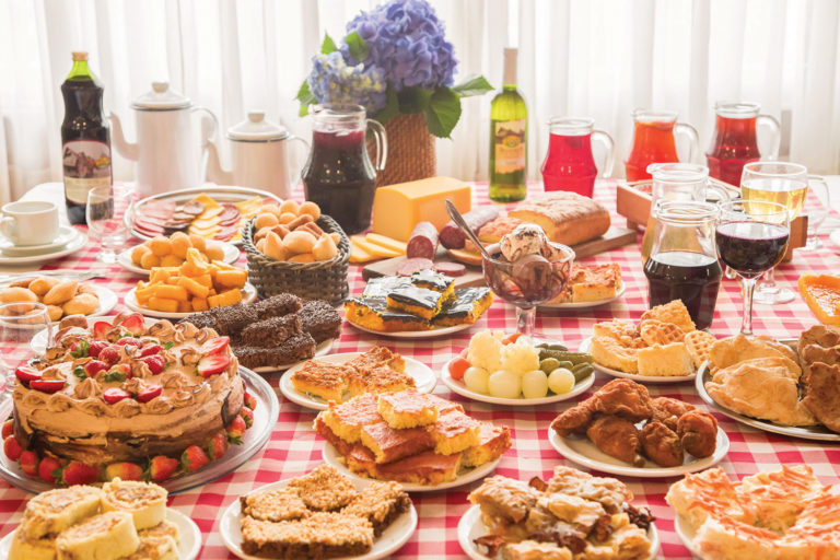 O primeiro café colonial do Brasil