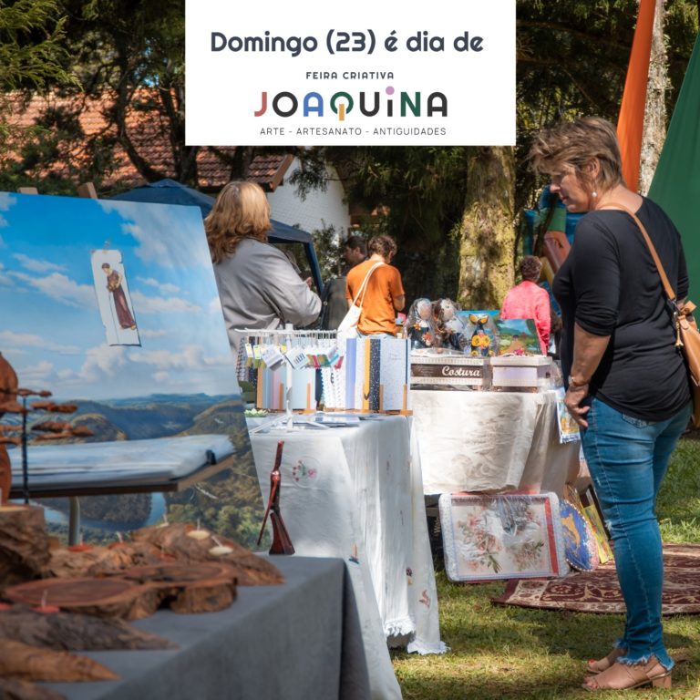 Domingo é dia de Feira Criativa Joaquina 