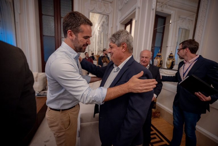 Nestor se reúne com o governador Eduardo Leite para falar sobre os eventos da cidade