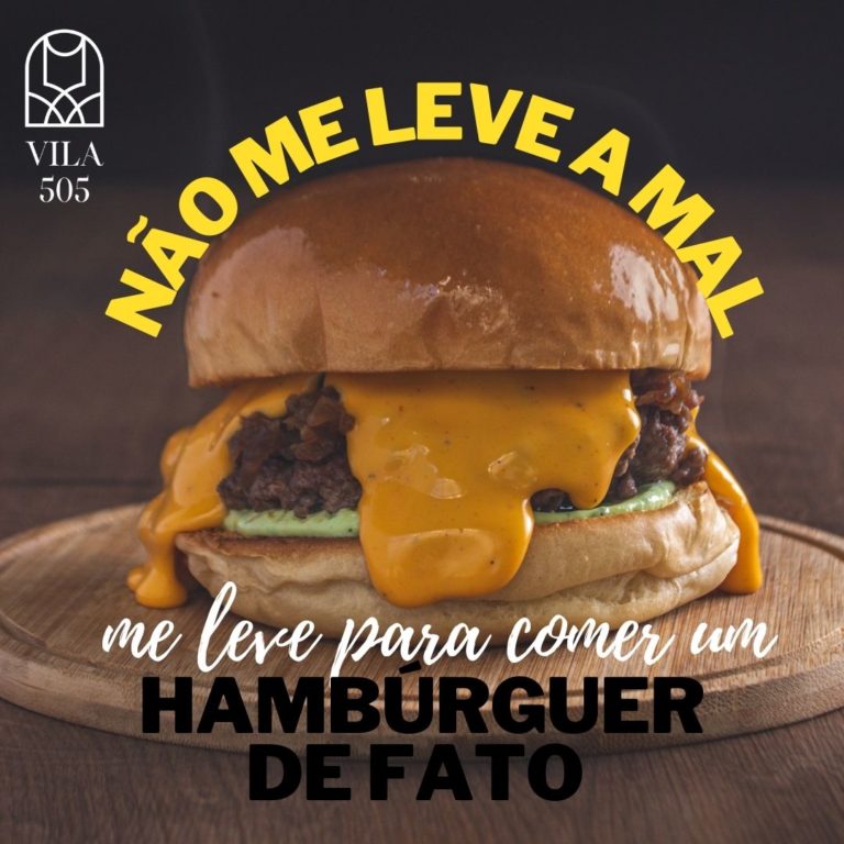 Pousada Vila 505 promove o Hamburguer de Fato