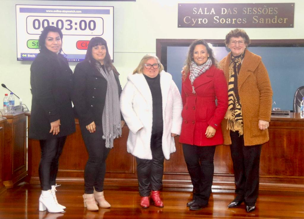 Câmara de Canela tem pela primeira vez cinco mulheres como vereadoras em uma Legislatura