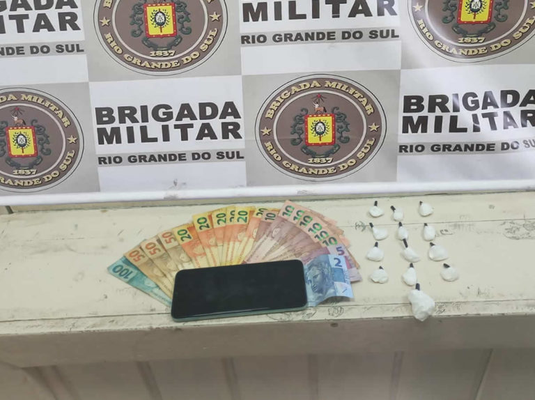 Menor de 16 anos é apreendido por tráfico de drogas