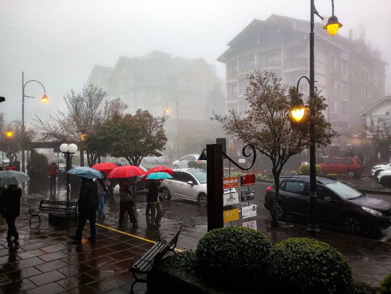 Alerta para grande volume de chuvas em Gramado e Canela