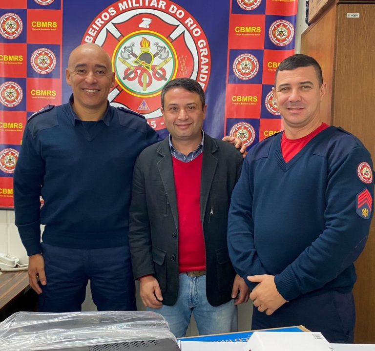 CIDICA alinha parceria com o Corpo de Bombeiros de Canela