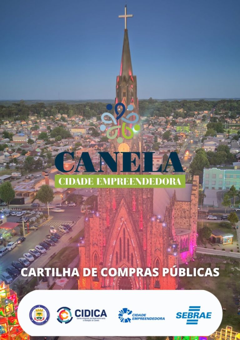 Canela apresenta Plano Anual de Compras e lança cartilha para orientar empreendedores