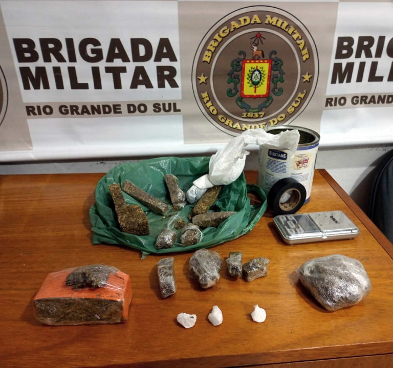 Brigada Militar prende traficante no Canelinha