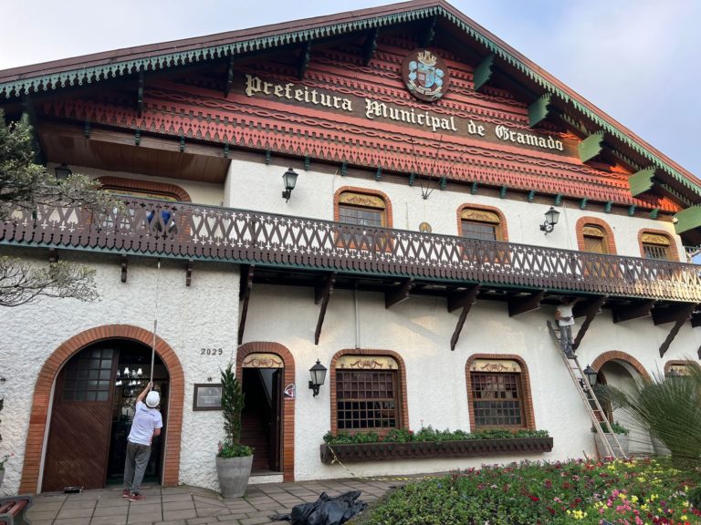 Prédio Administrativo da Prefeitura recebe revitalização