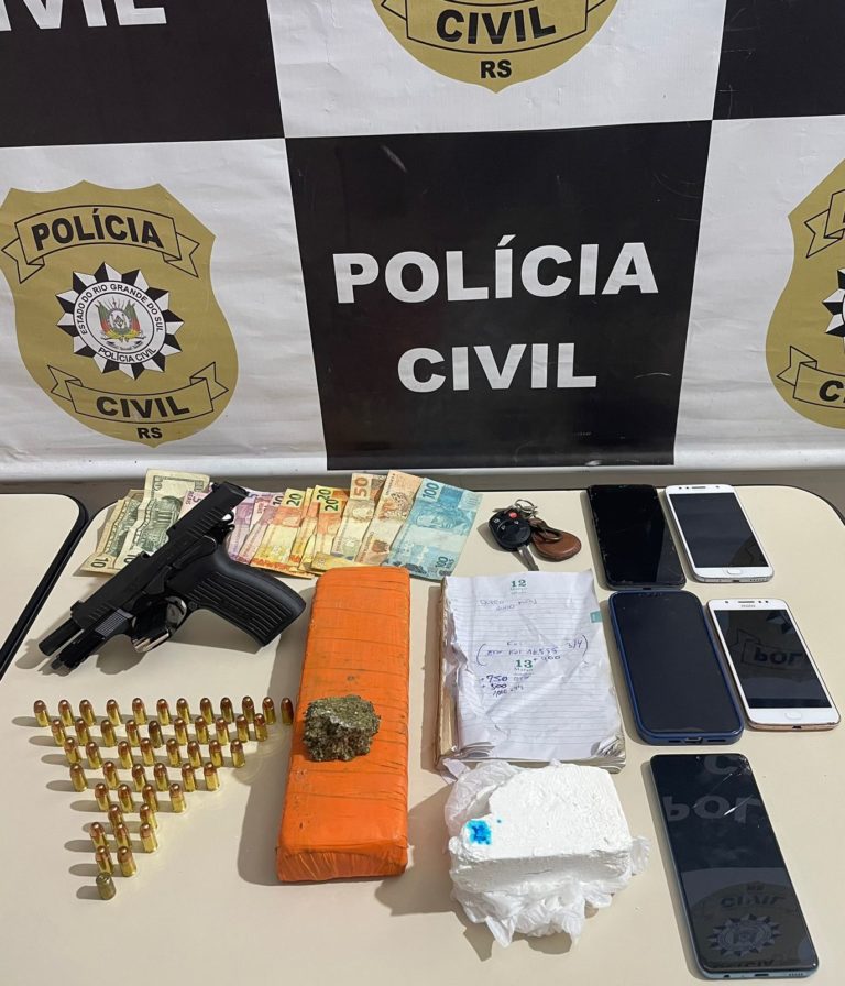 Líder de grupo criminoso do narcotráfico em Gramado e Canela é preso pela Polícia Civil