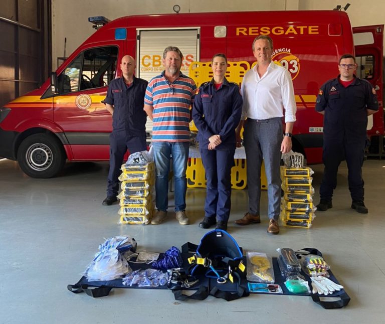 Corpo de Bombeiros recebe materiais e equipamentos oriundos Vara de Execuções Criminais