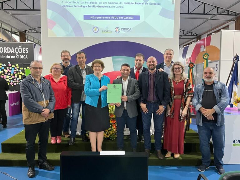 Canela se mobiliza por Instituto Federal de Educação