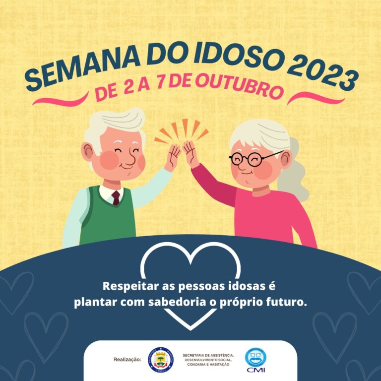 Semana da Pessoa Idosa 2023 tem programação definida