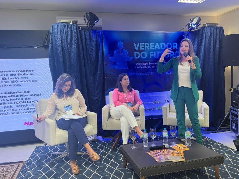 Delegada Nadine, Denise Pessoa e Anne Müller destacam importância da participação das mulheres na política