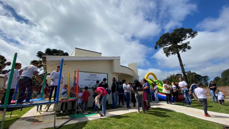 Assistência inaugura nova sede do CRAS Canelinha