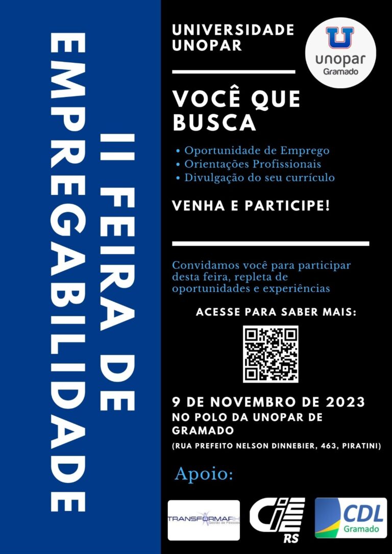 Feira de Empregabilidade terá palestras de orientação profissional