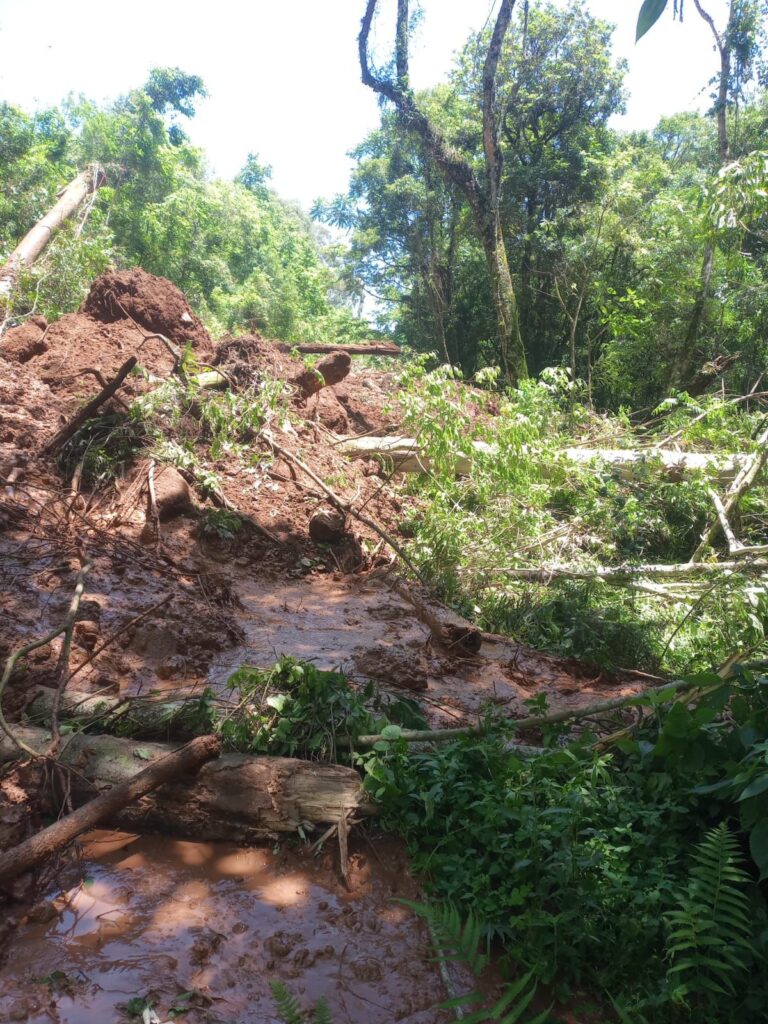 Atualização sobre as estradas do interior de Canela