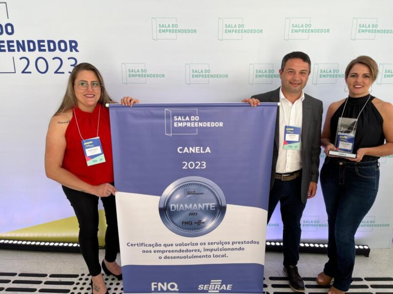 Sala do Empreendedor de Canela recebe selo DIAMANTE pelo Sebrae RS