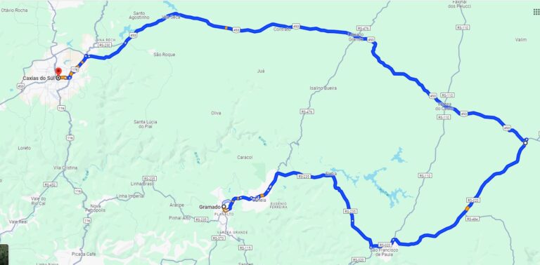 Segunda alternativa para Caxias do Sul também está bloqueada. Veja outras rotas
