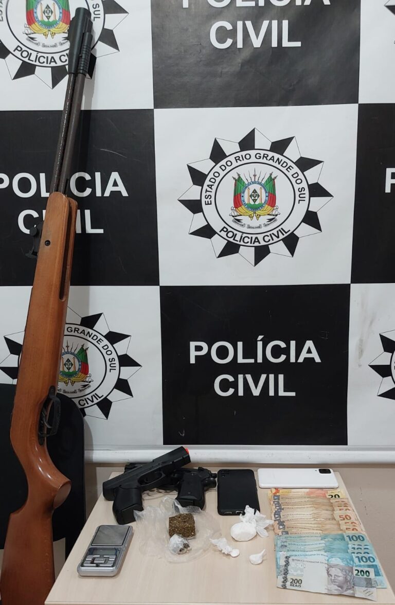 Após prisão de irmão, traficante assume ponto e acaba preso pela Polícia Civil