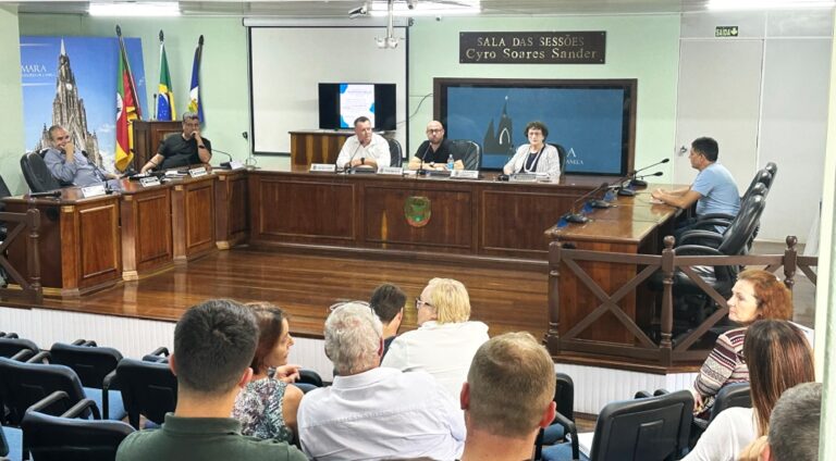CCJ-R realiza Audiência Pública sobre alteração no Plano Diretor de Canela