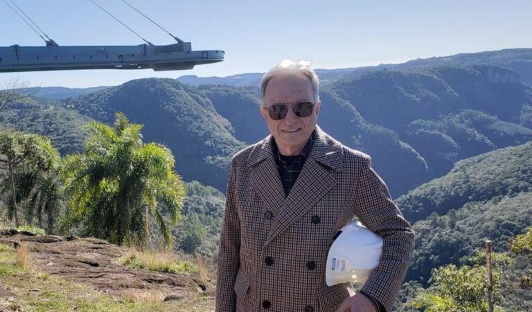 Aos 76 anos, morre Moacir Bogo, idealizador do Skyglass Canela
