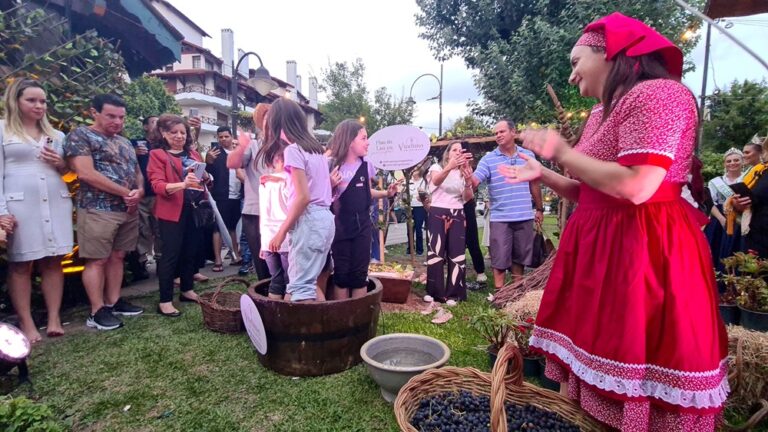 Vindima em Gramado acontece de 08 fevereiro a 03 março. Colheita da safra da uva deve chegar a 1,5 tonelada