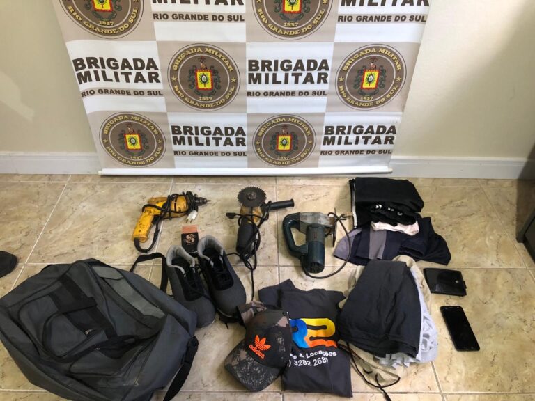 BM aborda ônibus na saída da rodoviária e prende suspeito de furto