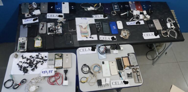 Polícia Civil divulga apreensões realizadas no interior do Presídio