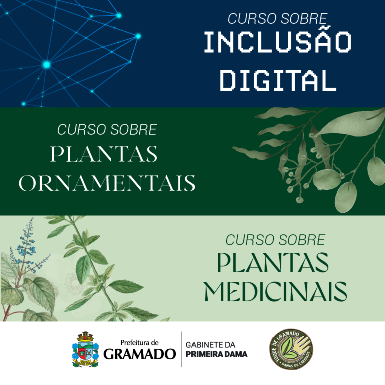 Gabinete da Primeira-dama oferece cursos gratuitos em abril