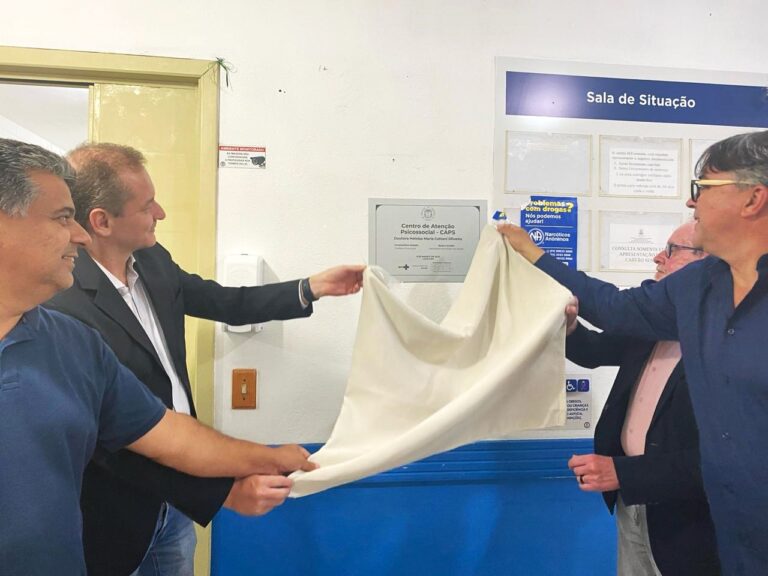 CAPS renomeado em homenagem à doutora Heloísa Maria Cattani Oliveira