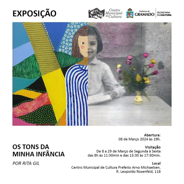 Centro Municipal de Cultura recebe exposição de Rita Gil em março
