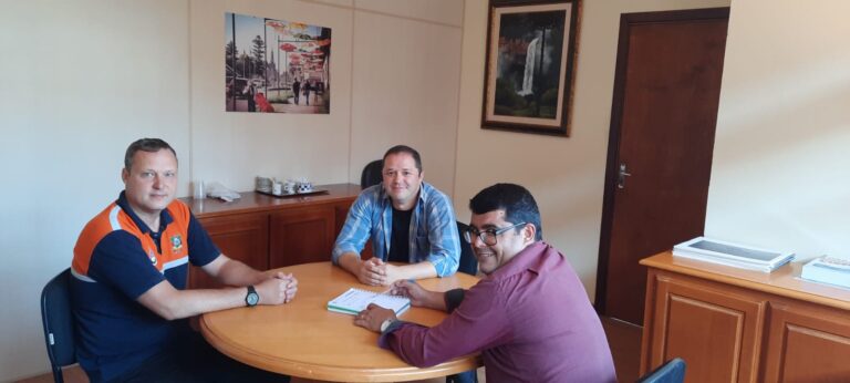 Coordenador da Defesa Civil faz vista ao munícipio buscando melhorar atendimentos