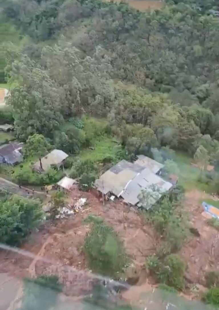 Casal morre após deslizamento de terra na zona rural de Canela