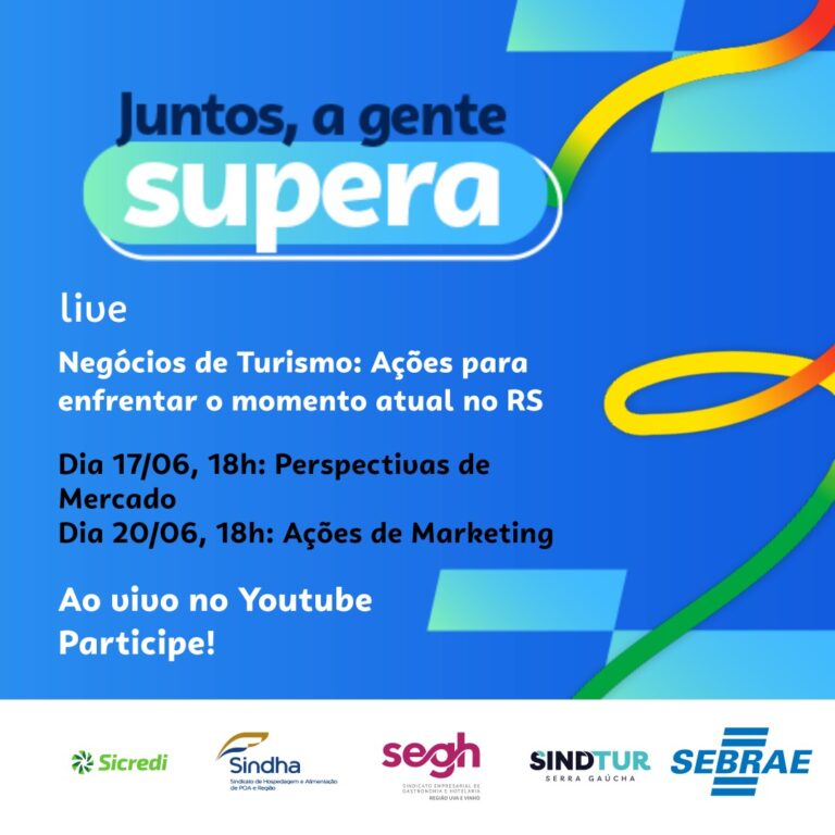 Sebrae RS promove evento para apoiar turismo no RS