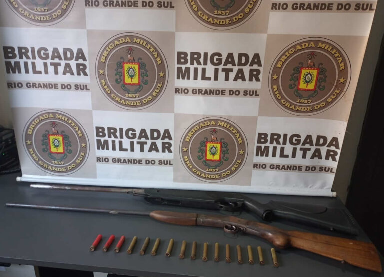 Adolescente de 15 anos é flagrado com espingarda em Gramado