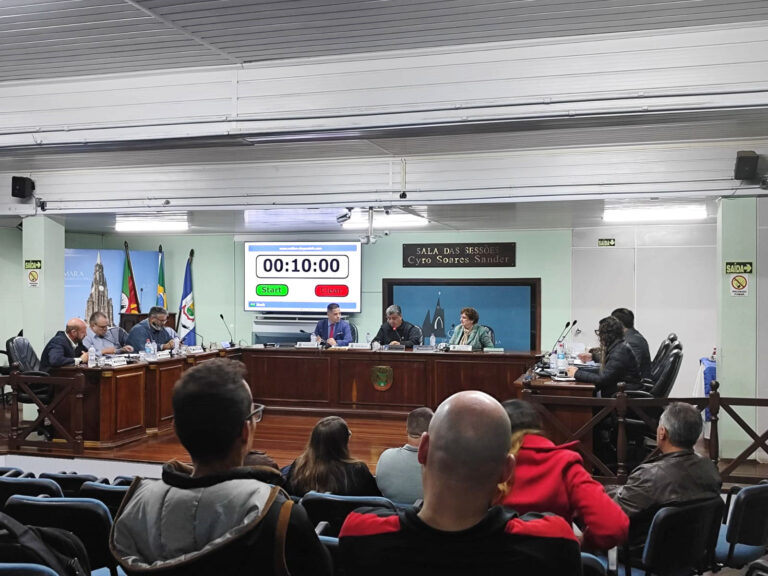 O que foi tema na Câmara de Vereadores de Canela