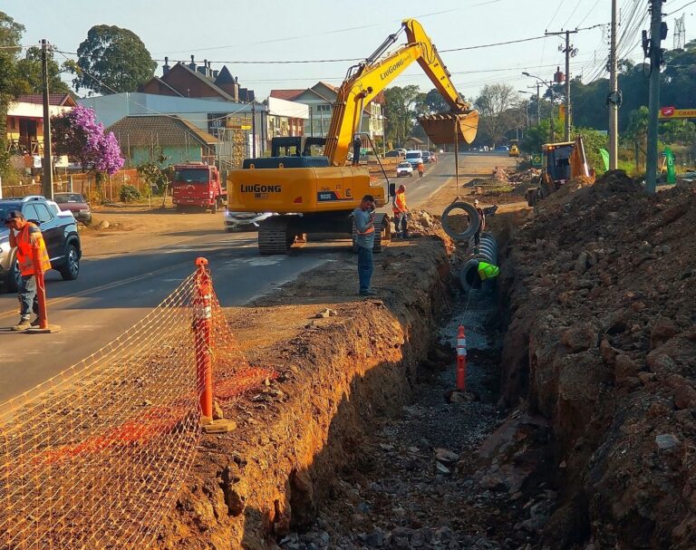 EGR avança frente de obras na ERS-235