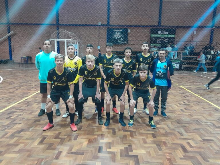 Abertura do Futsal Sub-15 com goleadas e um jogo equilibrado