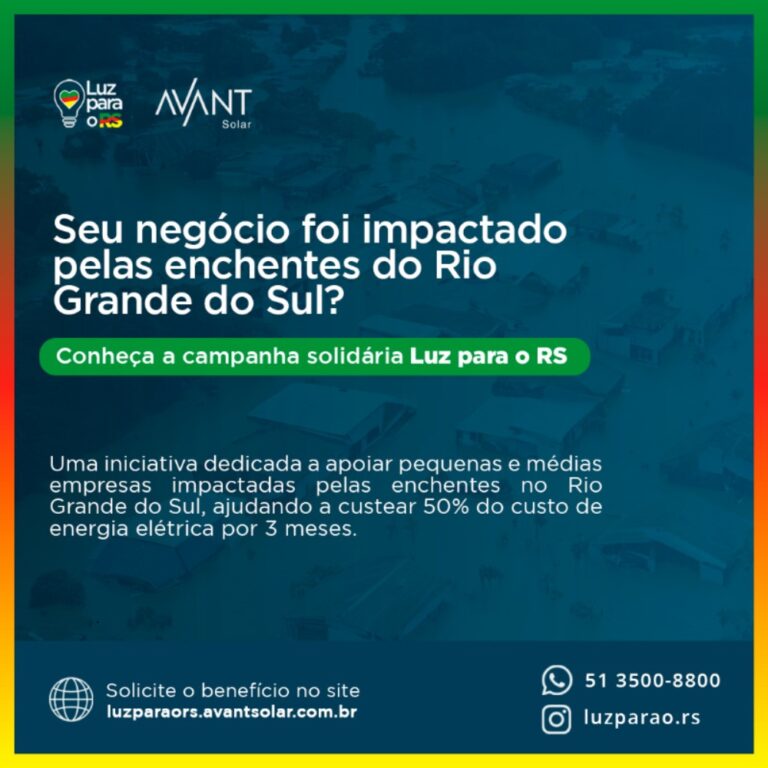 Sindtur faz parceria para custear 50% do custo mensal de energia de pequenas e médias empresas