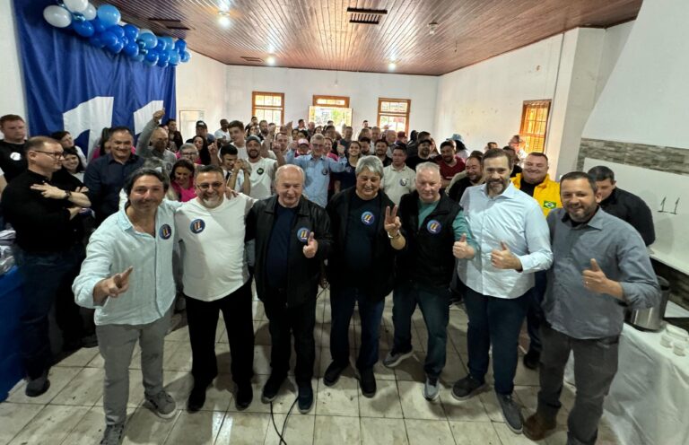 Nestor e Luia lançam campanha da coligação União por Gramado