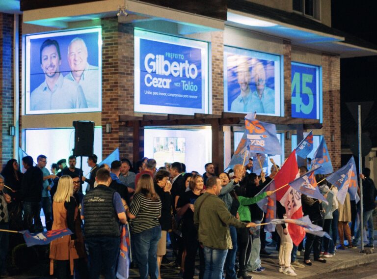 Coligação Canela Vai Vencer inicia campanha com inauguração de comitê