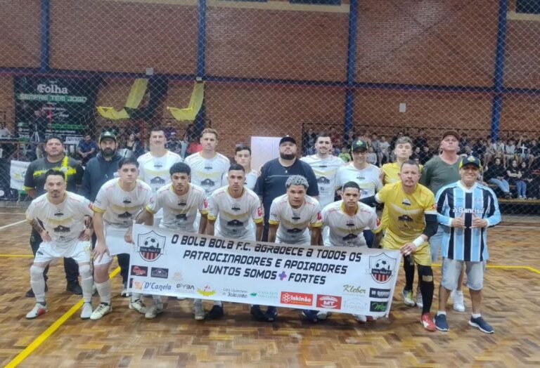 Vaga na garra e superação, com a cara do Bola-Bola F.C