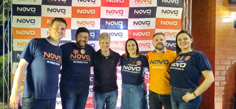 Partido NOVO em Canela recebe apoio do Deputado Federal Marcel van Hattem