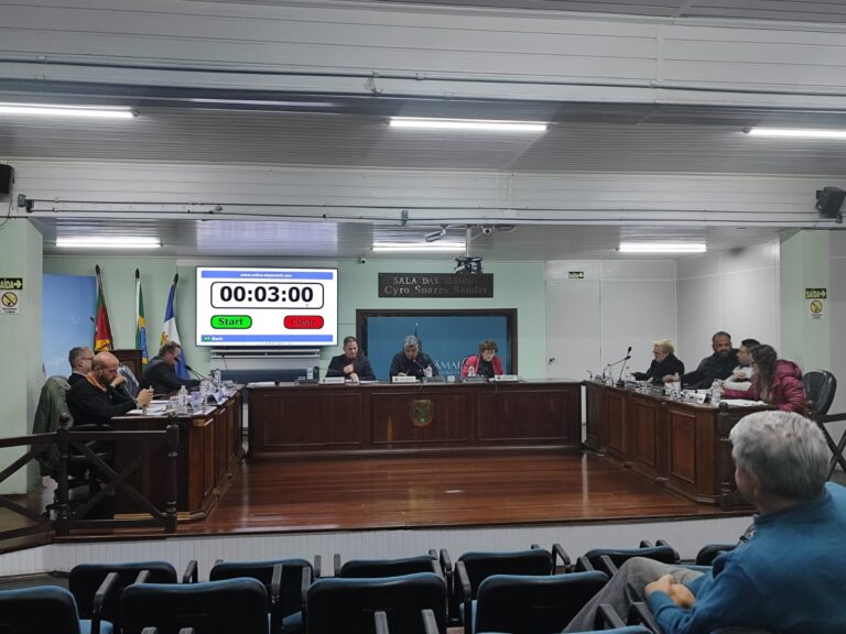 O que foi dito na Câmara de Vereadores de Canela