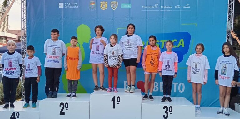 Com crianças estreantes, Instituto Hemítrias Salagil participa da Rústica Sesc