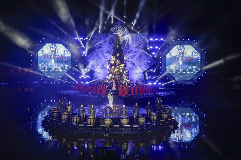 Fim de semana foi de estreias e Tannenbaumfest no Natal Luz